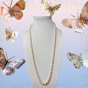 Napier vintage Gold Pearl Necklace